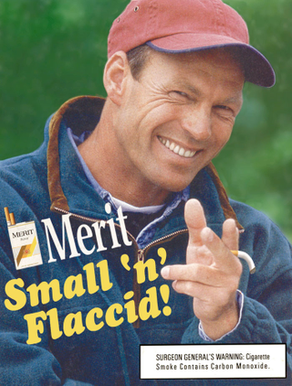 Merit's failed 'Small 'n' Flaccid' campaign.